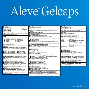 Aleve Pain Reliever Gelcaps 12-Hour Relief 90 Count