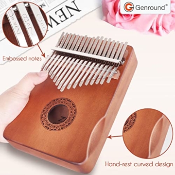 Genround Kalimba Bundle with 17 Keys & 8 Keys Set