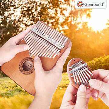 Genround Kalimba Bundle with 17 Keys & 8 Keys Set