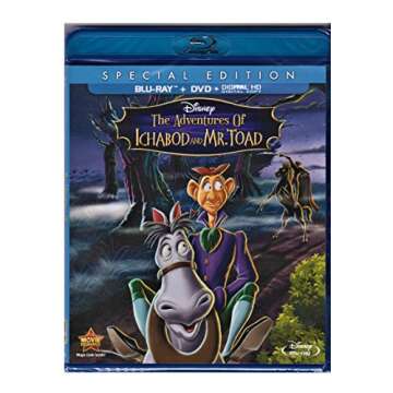 The Adventures Of Ichabod And Mr. Toad [Blu-ray]