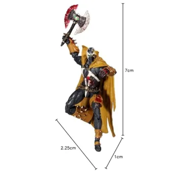 Mortal Kombat Spawn Bloody Classic 7" Action Figure by McFarlane