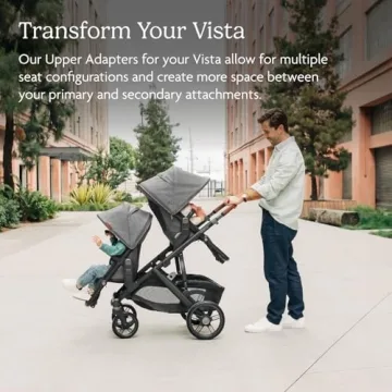 UPPAbaby Vista Upper Adapters for Infant Car Seats