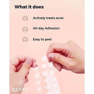 COSRX Master Patch Intensive 36 Patches | Oval-Shaped Hydrocolloid Pimple Patch with Tea Tree Oil | Quick & Easy Blemish, Zit, Spot Treatment | Salicylic Acid & Tea Tree Oil | Korean Skin Care