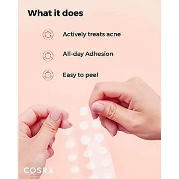 COSRX Master Patch Intensive 36 Patches | Oval-Shaped Hydrocolloid Pimple Patch with Tea Tree Oil | Quick & Easy Blemish, Zit, Spot Treatment | Salicylic Acid & Tea Tree Oil | Korean Skin Care
