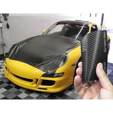 VViViD XPO 5ft Carbon Fiber Vinyl Wrap for Cars