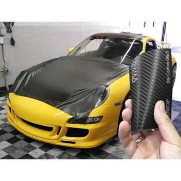 VViViD XPO 5ft Carbon Fiber Vinyl Wrap for Cars