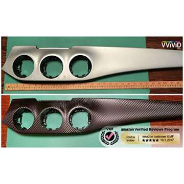 VViViD XPO 5ft Carbon Fiber Vinyl Wrap for Cars