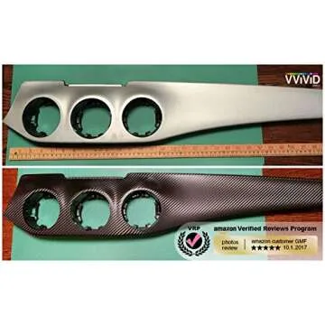 VViViD XPO 5ft Carbon Fiber Vinyl Wrap for Cars