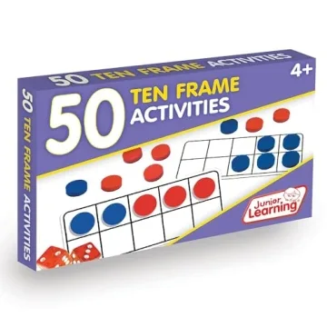 Discover Junior Learning JL321 Ten Frame Activities for Kids