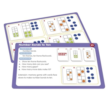 Discover Junior Learning JL321 Ten Frame Activities for Kids