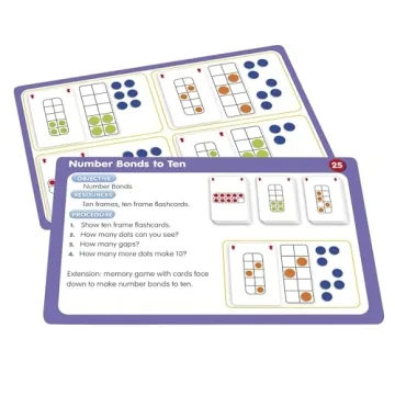 Discover Junior Learning JL321 Ten Frame Activities for Kids