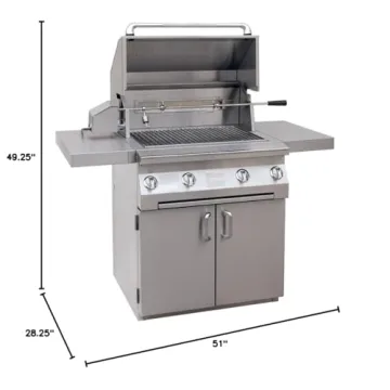 Ultimate Solaire 30-Inch Infrared Grill with Rotisserie Kit