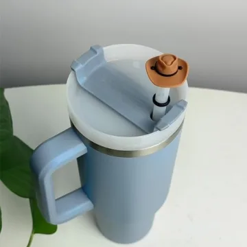 Cute Silicone Cowboy Hat Straw Covers for Tumblers