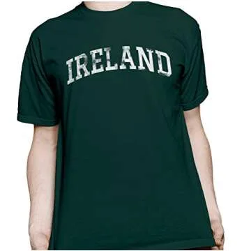 Athletic Vintage St Patricks Day Shirt for Men - Ireland Arch