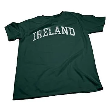Athletic Vintage St Patricks Day Shirt for Men - Ireland Arch