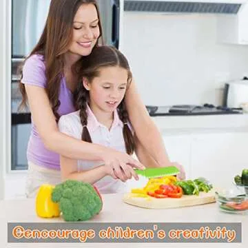 12-Piece Kids Kitchen Knife Set for Safe Cooking Fun