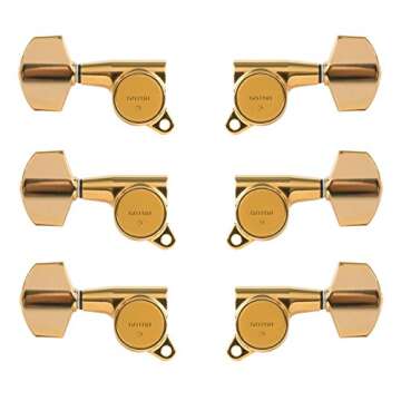 Gotoh Tuning Machines with Large Schaller-Style Knobs - Gold Finish