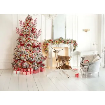 Mklsit 25.2 Inch Faux Red Berry Stems for Christmas