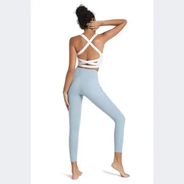 Romansong Strappy Yoga Sports Bra for Stylish Fitness