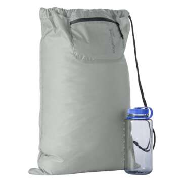 Eagle Creek Packable Laundry Sack, Storm Grey - One Size