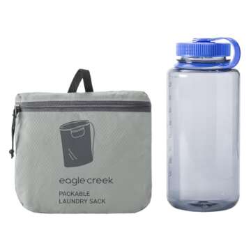 Eagle Creek Packable Laundry Sack, Storm Grey - One Size
