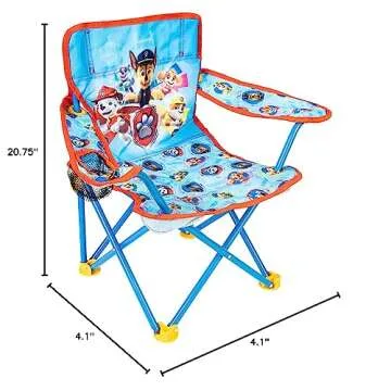 Paw Patrol Kids Folding Camping Chair with Carry Bag