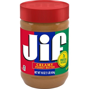 Jif Creamy Peanut Butter 3-Pack 16 Oz Each