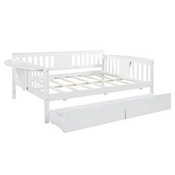 DNYN Full Size Daybed with Storage Drawers for All Spaces