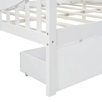 DNYN Full Size Daybed with Storage Drawers for All Spaces