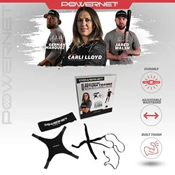 PowerNet Solo Soccer Rebounder for All Skill Levels