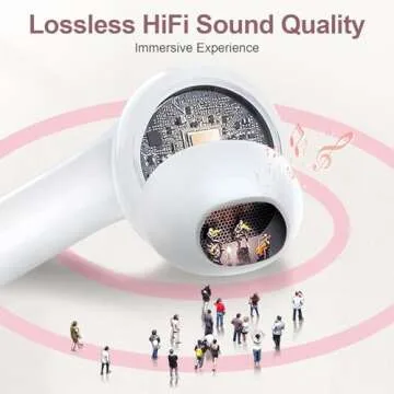 ZIUTY Wireless Earbuds with 50hrs Playtime & HD Sound