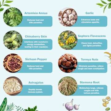 Chicken Dewormer - 120 Tablets All-Natural Formula, US-Made Chicken Dewormer Supplies For All Ages and Sizes to Relieve and Prevent Worms in Laying Hens, Chicks, Roosters, Turkeys, and Other Poultry