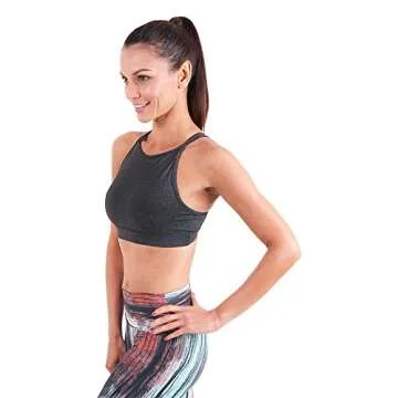 Liquido Active Women's Dare to be Bold Bra Grey Large