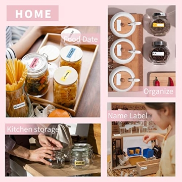 Phomemo D30 Portable Bluetooth Label Maker for Easy Organization