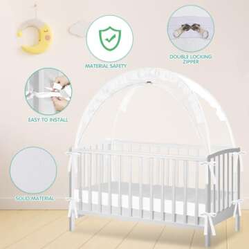 Top-Rated Crib Tent for Baby Safety and Comfort