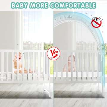 Top-Rated Crib Tent for Baby Safety and Comfort