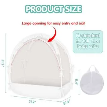Top-Rated Crib Tent for Baby Safety and Comfort