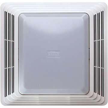 Broan-NuTone 678 Ventilation Fan and Light Combo for Bathroom and Home, 100 Watts, 50 CFM, White