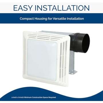 Broan-NuTone 678 Ventilation Fan and Light Combo