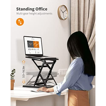 HUANUO Adjustable Laptop Stand - Ergonomic & Portable