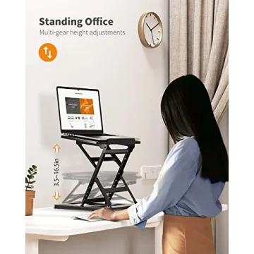 HUANUO Adjustable Laptop Stand - Ergonomic & Portable