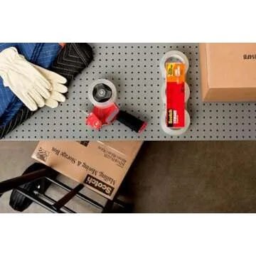 Scotch Long Lasting Storage Packing Tape, Clear, Storage Tape for Storing Away Christmas Decorations, 1.88 in x 54.6 yd,2 Rolls