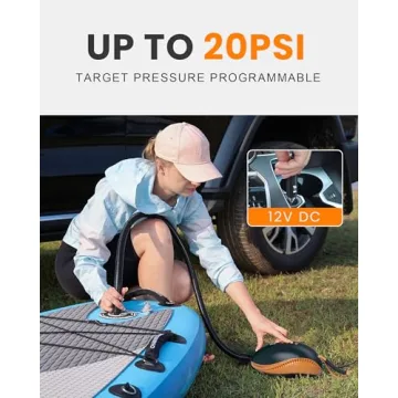 OutdoorMaster High Pressure Paddle Board Pump