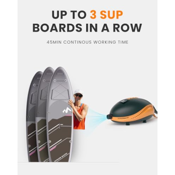 OutdoorMaster High Pressure Paddle Board Pump