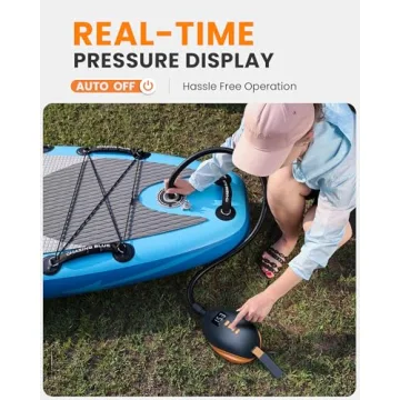 OutdoorMaster High Pressure Paddle Board Pump