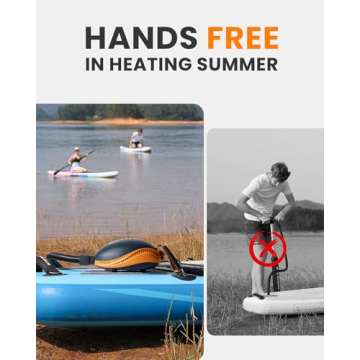 OutdoorMaster High Pressure Paddle Board Pump