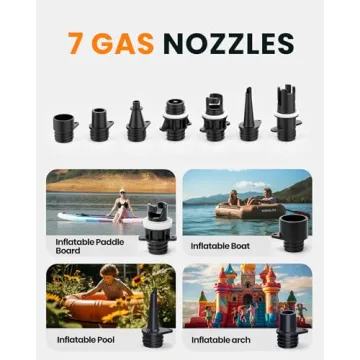 OutdoorMaster High Pressure Paddle Board Pump