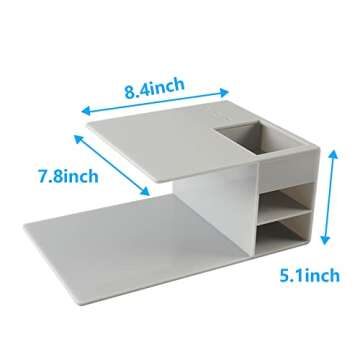 Eyelash Extension Pillow Shelf Stand, Makeup Tool Display Cabinet Shelves, Tool Organizer For Eyelash Extension Pillow - Grey