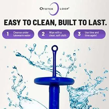 Ototek Loop - Ear Wax Removal and Cleaning Scoop Tool - Plastic Ear Care Product for Earwax Removal (Varied Colors)