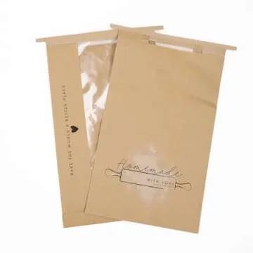 Kraft Paper Bread Bags for Gifting Homemade Treats